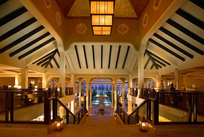 Hotel lobby at Paradisus Palma Real Resort